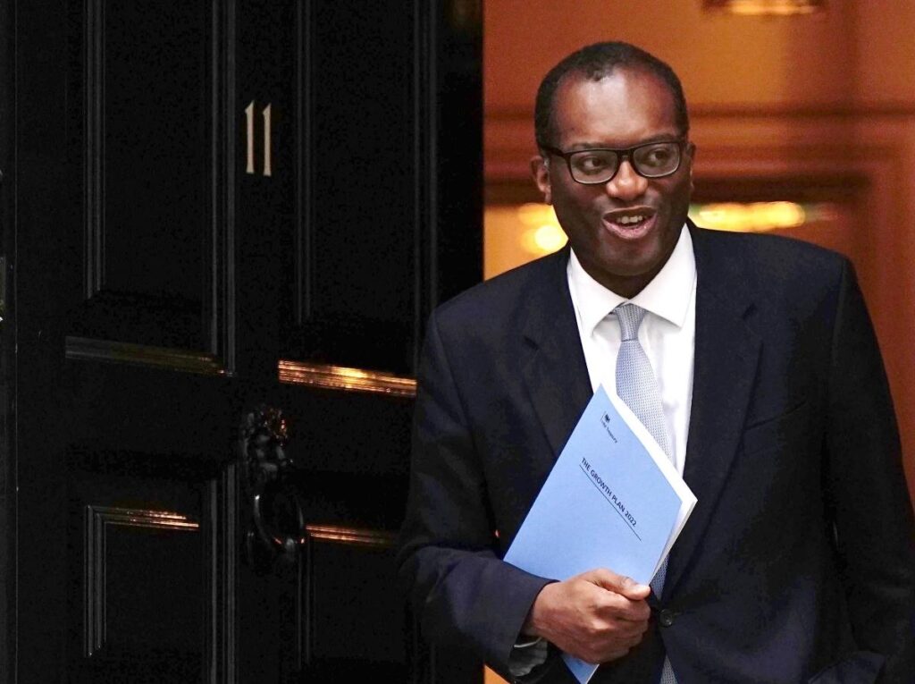 Photograph of Chancellor Kwasi Kwarteng